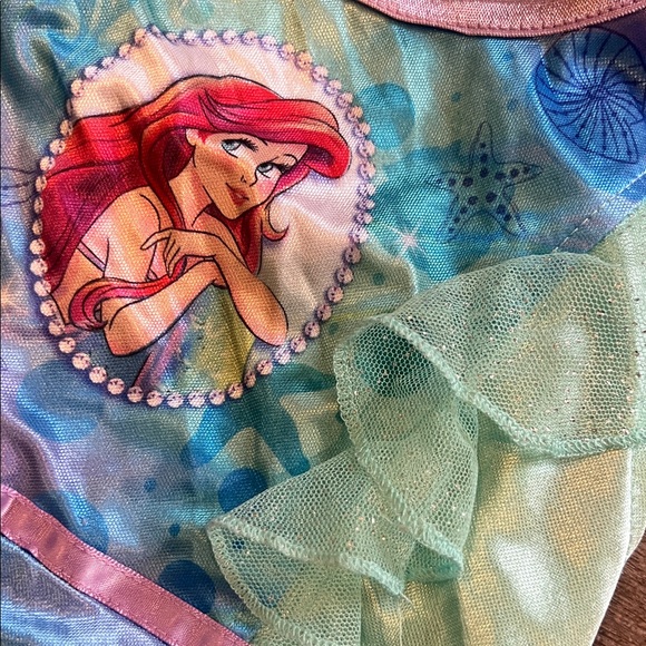 Disney Princess Kids Pajamas Nightgown “the little mermaid” - Picture 3 of 5